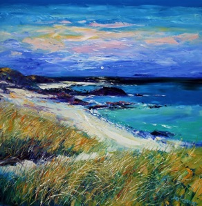 Path to Beach of the Seat Iona 30x30